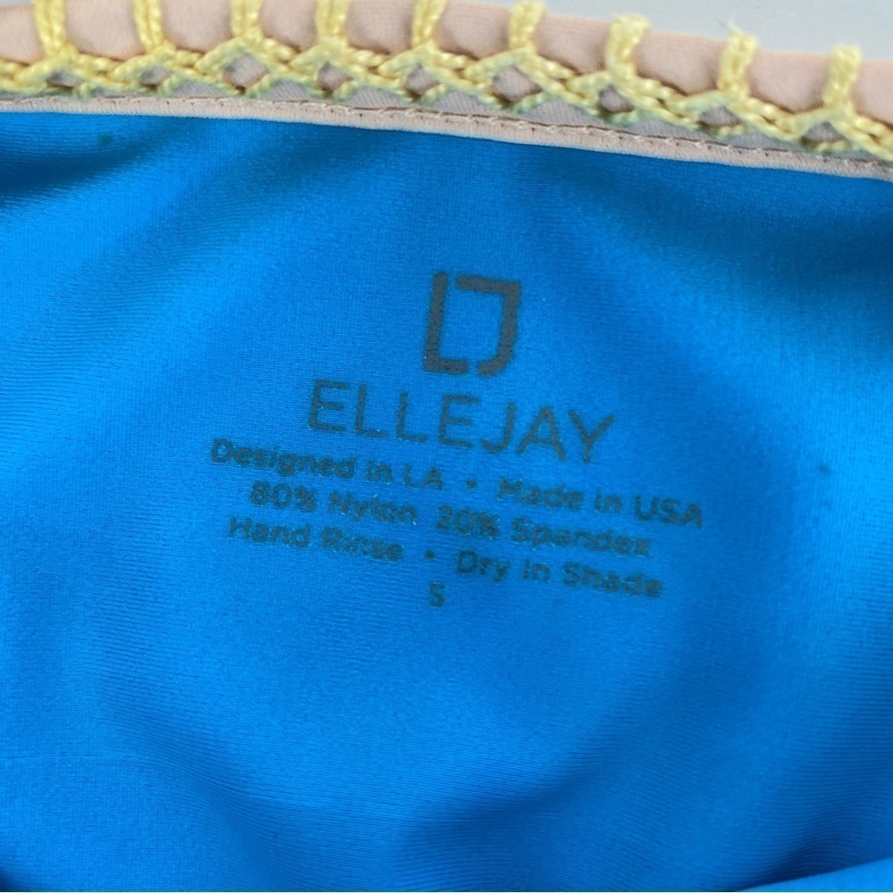ELLEJAY Natalia Women's Blue One Piece Swimsuit Size Small - Picture 12 of 14